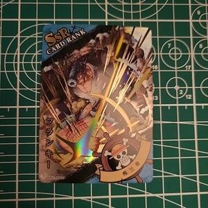 Toei One Piece Art Trading Card Anime Franky SSR OP01-SSR08